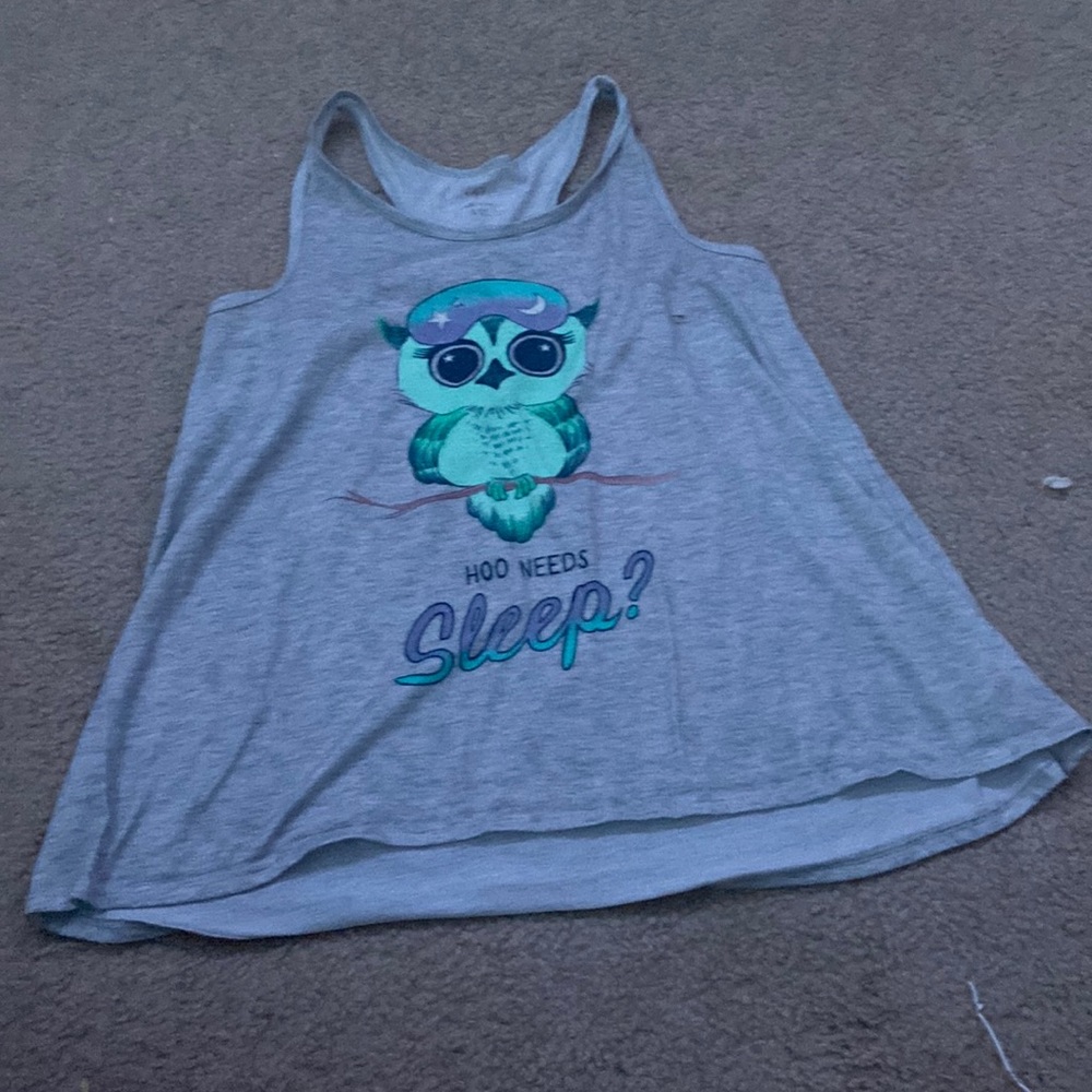 This is a girls pajama set from justice